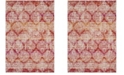 Safavieh Montage Pink and Multi 2'3" x 8' Runner Area Rug